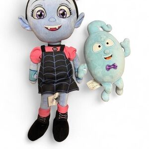 Vampirina Plush Doll Set - Pink and Black